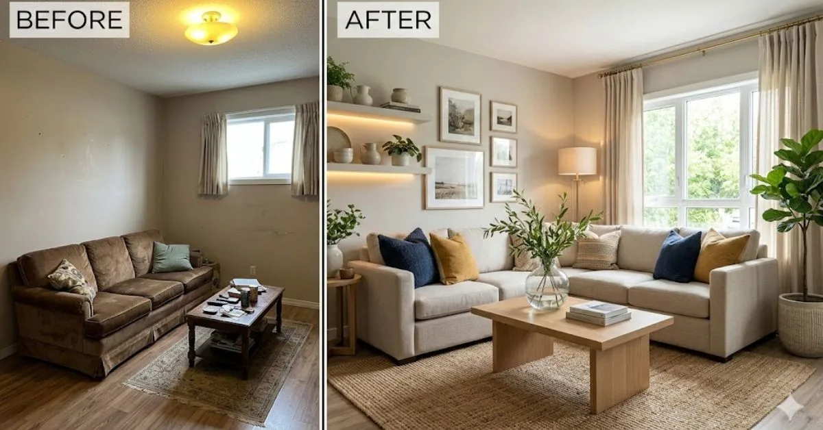 Budget home makeover